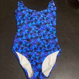 Speedo one piece bathing suit